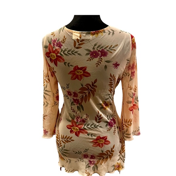 Kathryn Sheer Bell Sleeve with Matching Panty Size Small - Picture 4 of 7